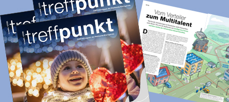 Drei große Motorenblöcke des Blockheizkraftwerks sind sichtbar, umgeben von zahlreichen Kabeln und Rohren.